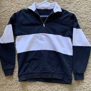Brandy Melville John Galt Color Block Quarter Zip